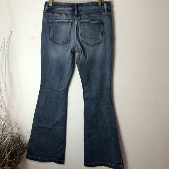 NWT BELLE SKY FLARE STRETCH DENIM JEANS SIZE 10 - Picture 4 of 5